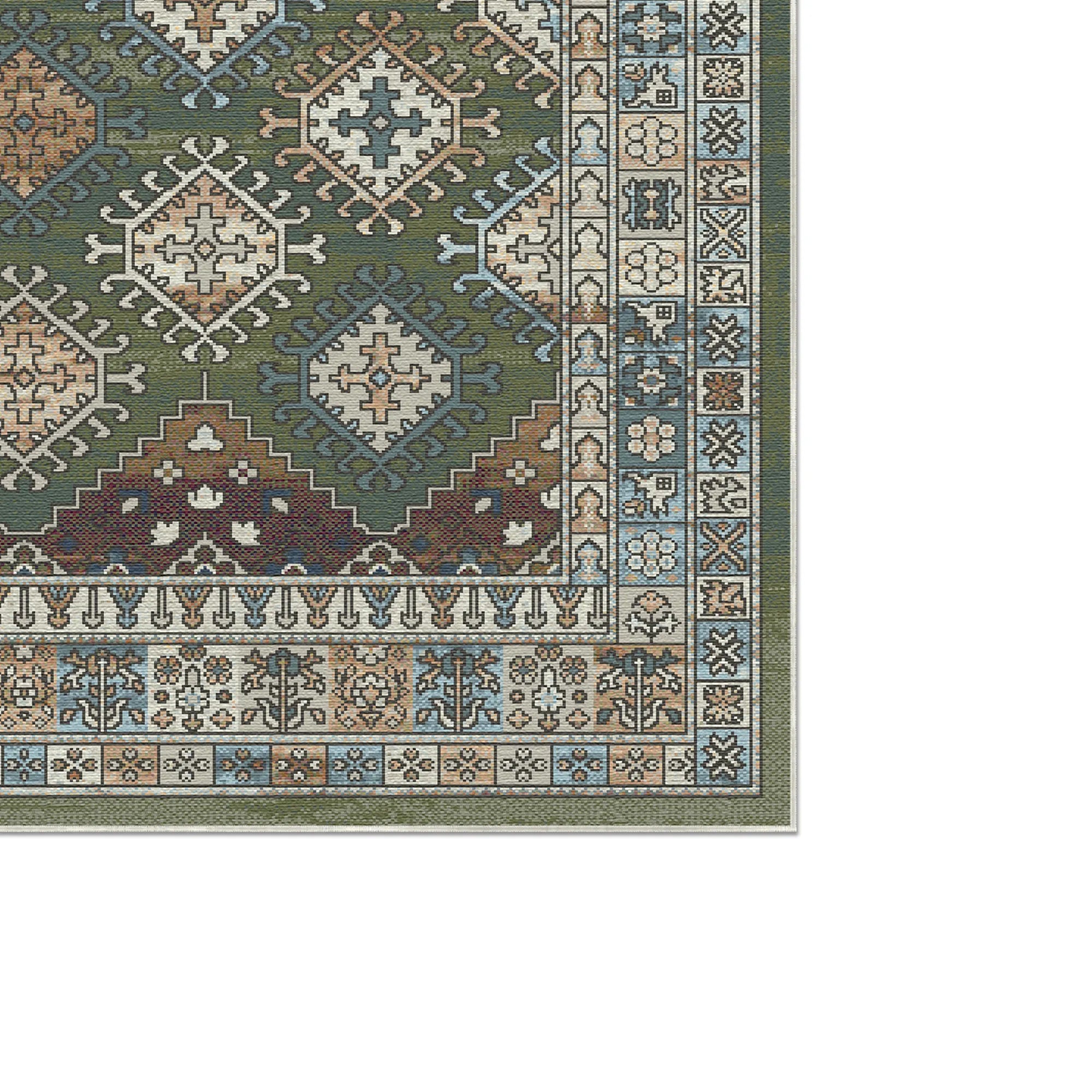 Waschbarer Teppich Galway Moss