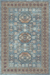 Dubrovnik Blau Waschbarer Teppich Blau