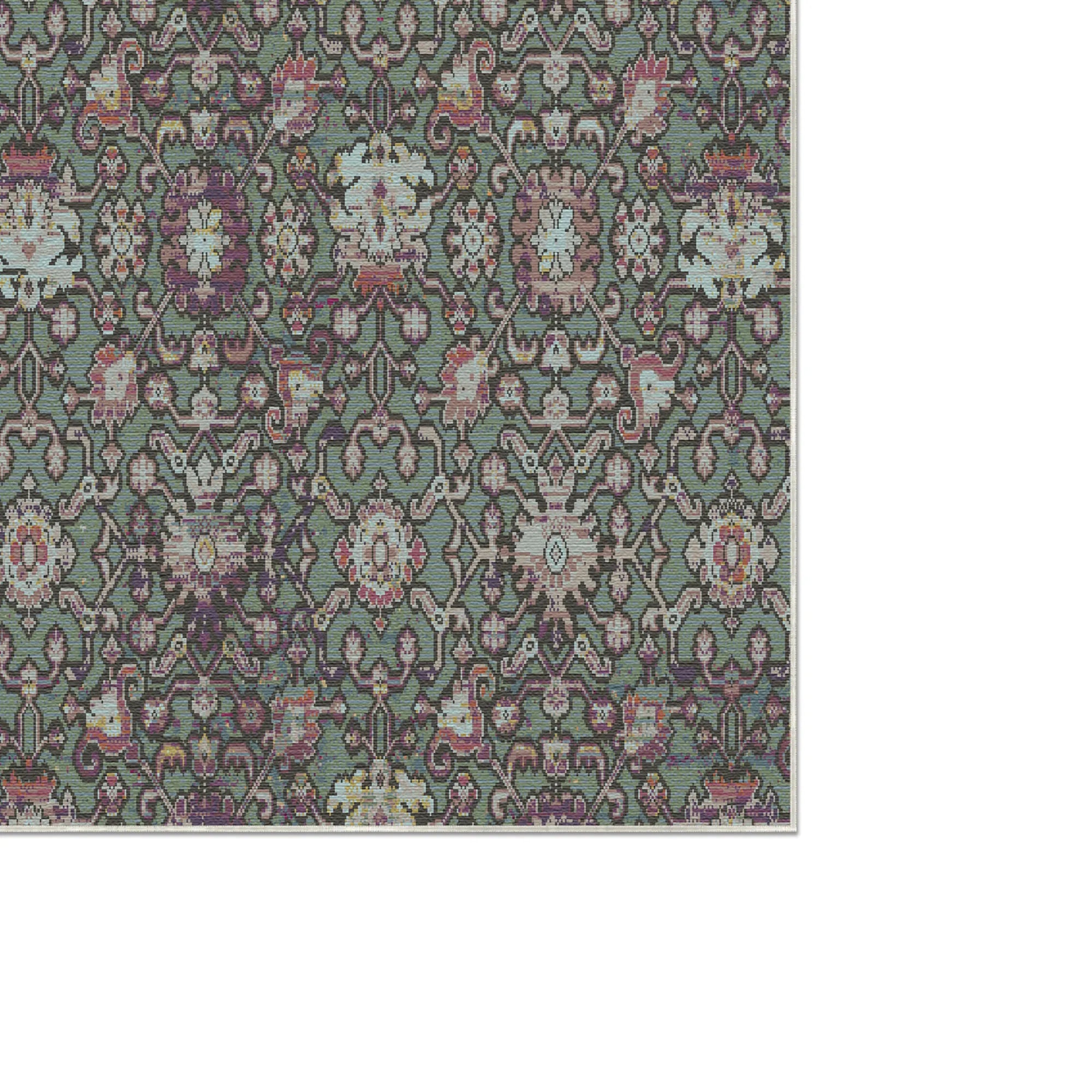 Kew Minze Botanischer Waschbarer Teppich