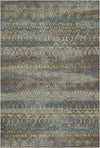 Venedig Blau Abstrakter Teppich Blau