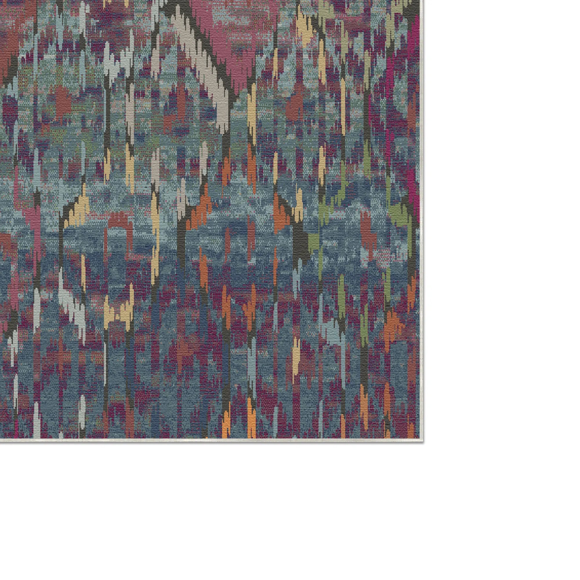 Marrakesch Saphir Ikat Teppich