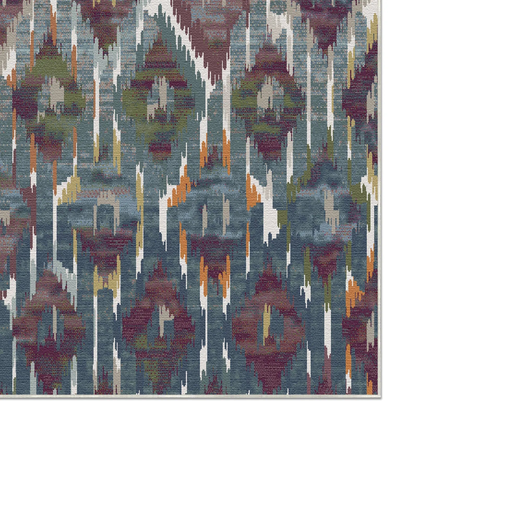 Casablanca Elfenbein Ikat Teppich