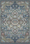 Valencia Blue Heritage Teppich Blau