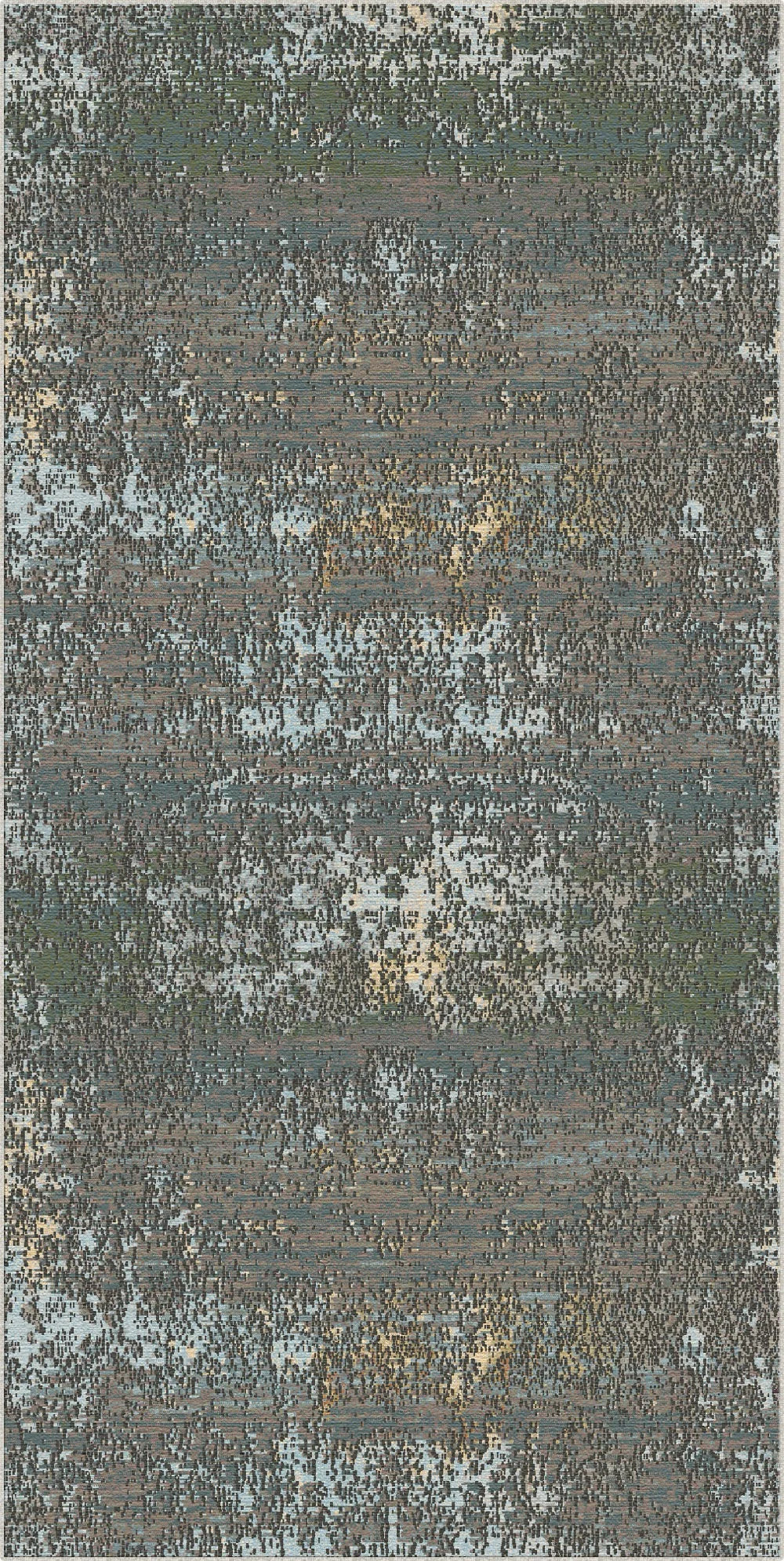 Ephesus Moos Abstrakter Teppich