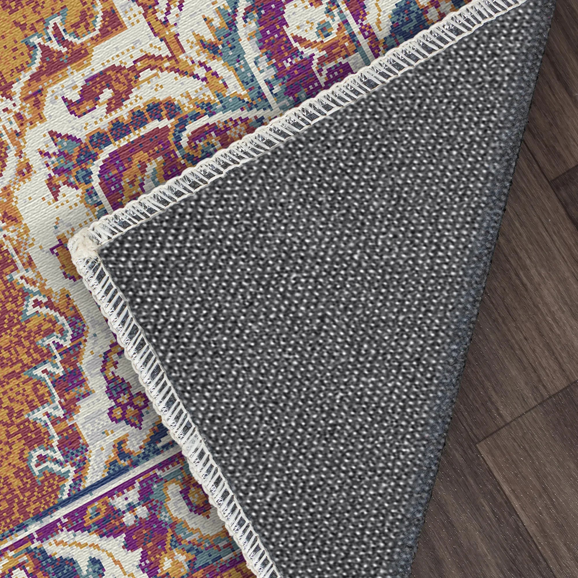 Amber Palace Traditioneller Medaillon Teppich