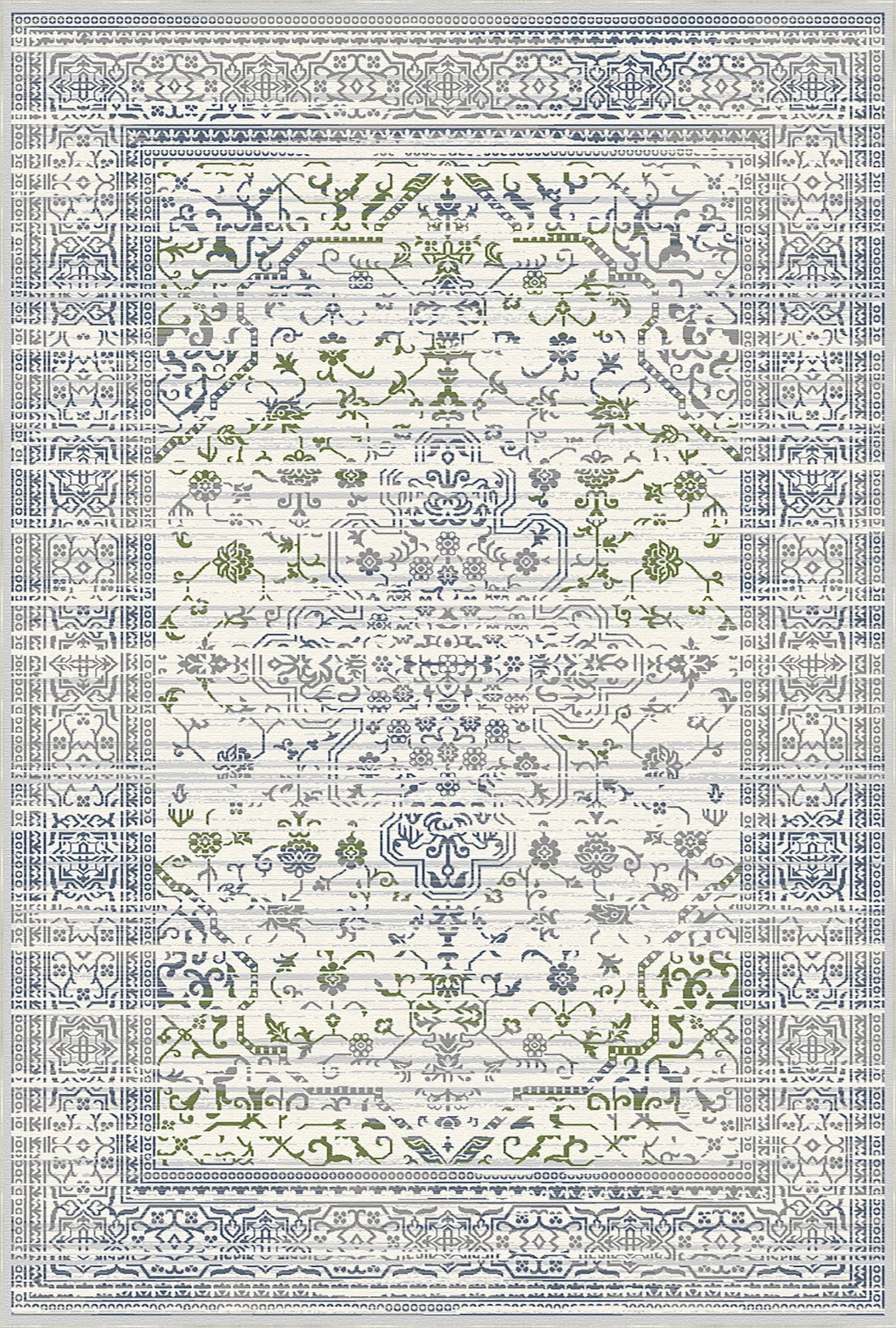 Waschbarer Teppich Olympus Garden Floral