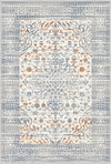 Olympus Terra Floral Waschbarer Teppich Rost