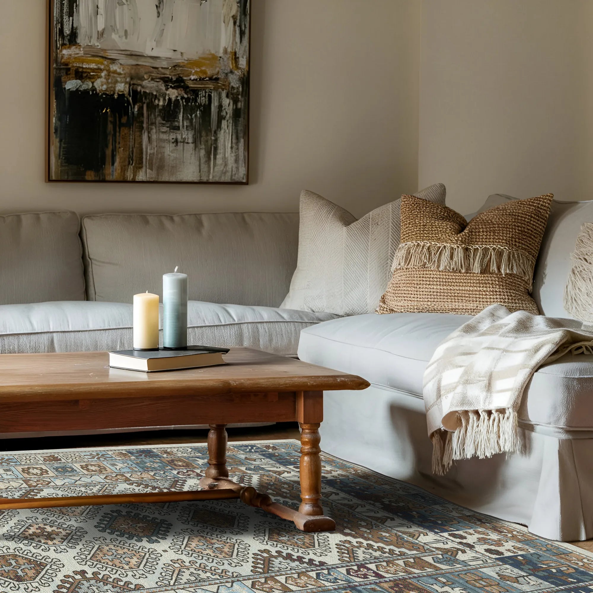 Anatolischer Kelim Teppich aus der Erde