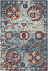 Exotischer Medaillon Teppich Bukhara Azure 