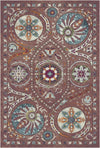 Bukhara Rose Exotic Medallion Teppich Roségold