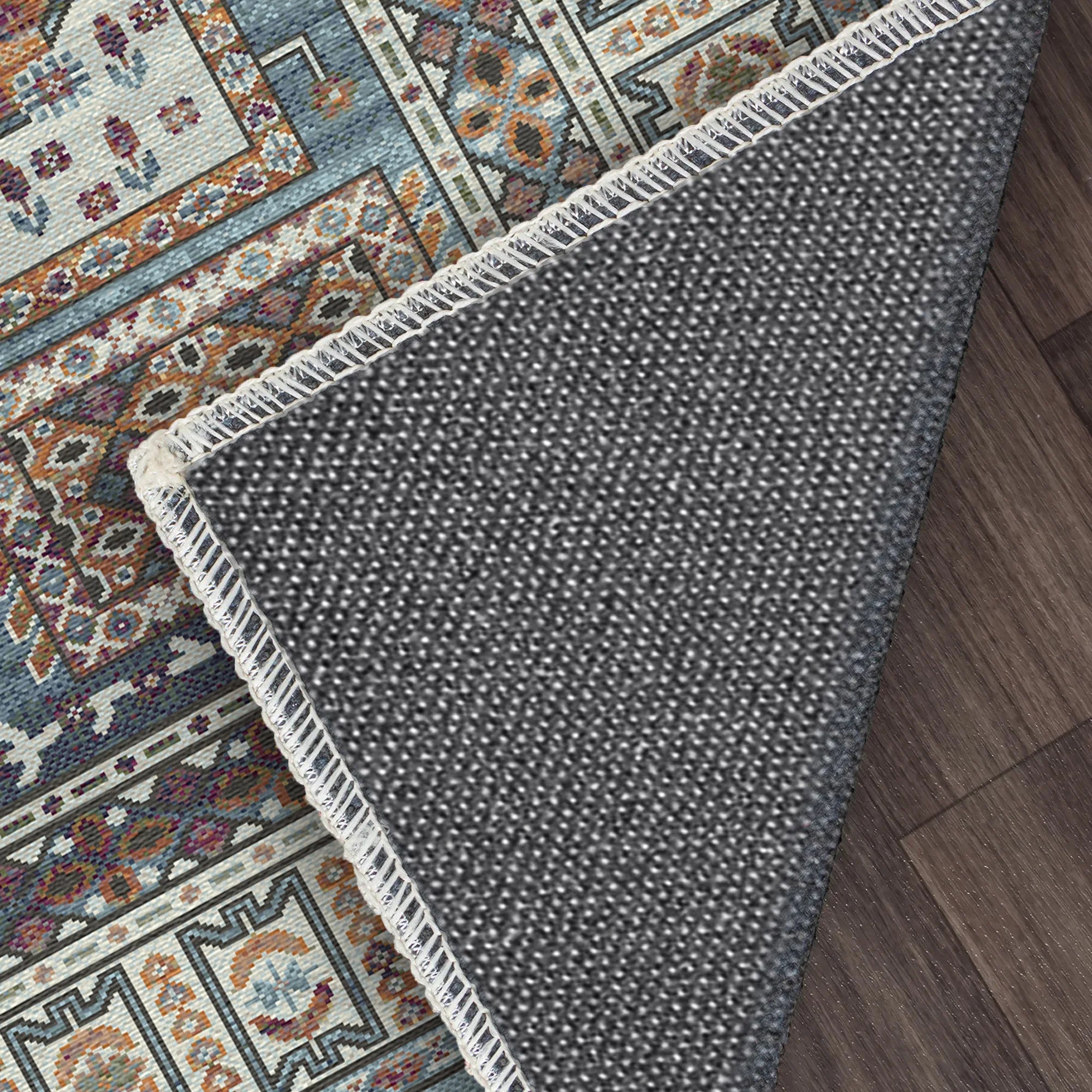 Samarkand Oasis Ethnischer Medaillon Teppich