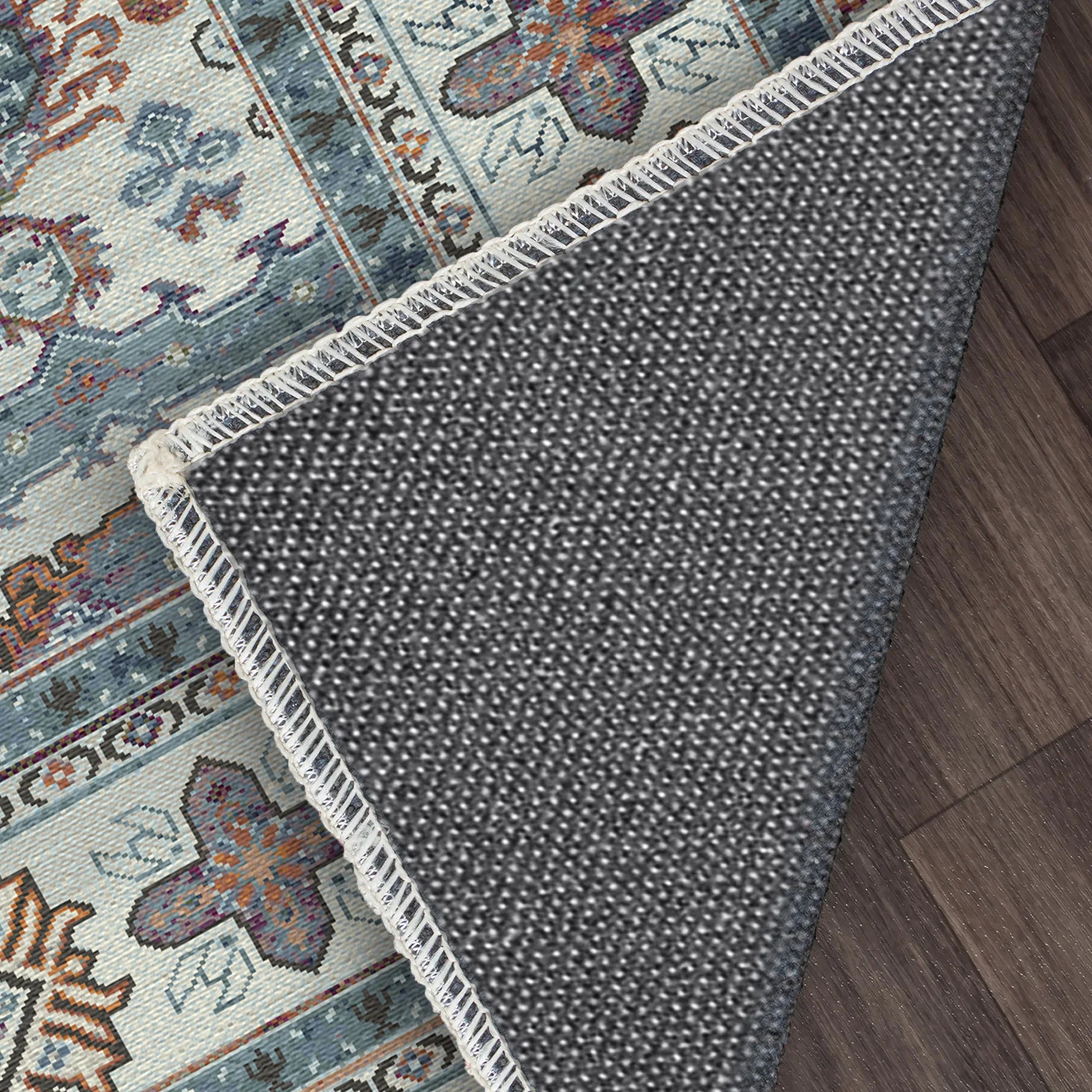 Kashgar Aura Tribal Rosetten Teppich