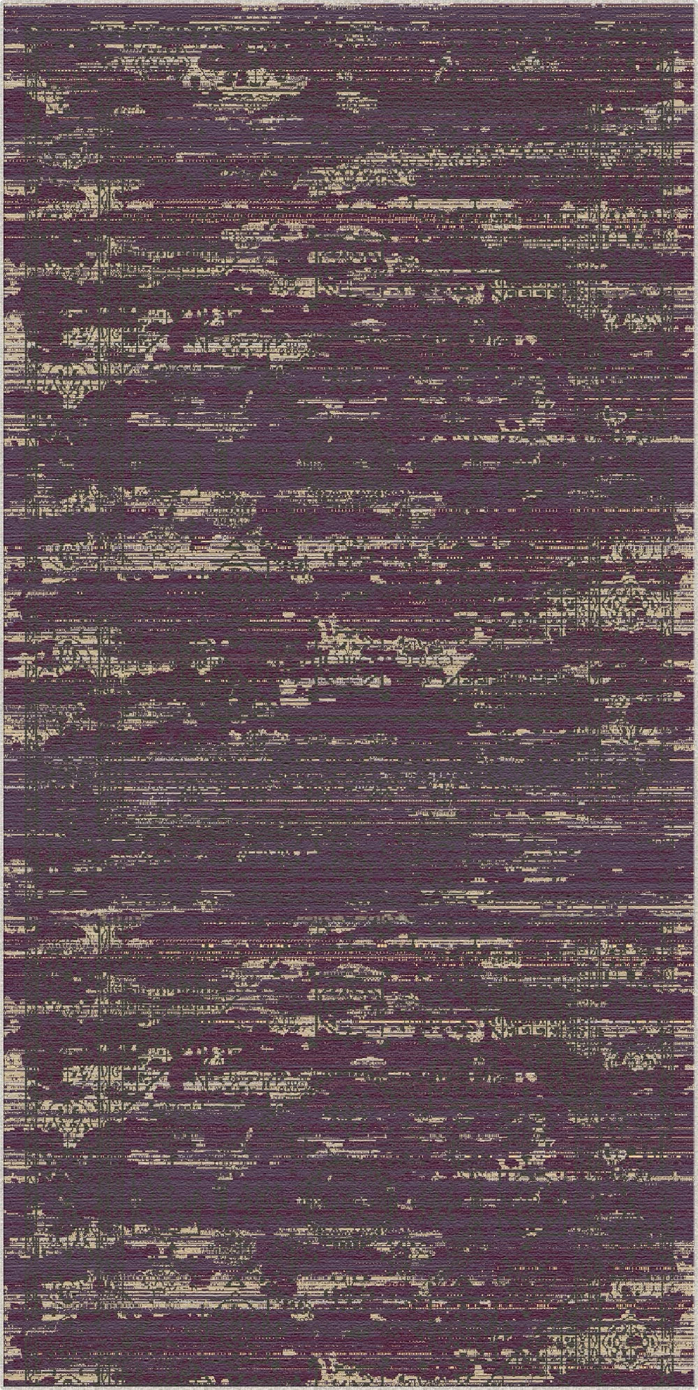 Mystic Glitch Abstrakter Texturierter Teppich