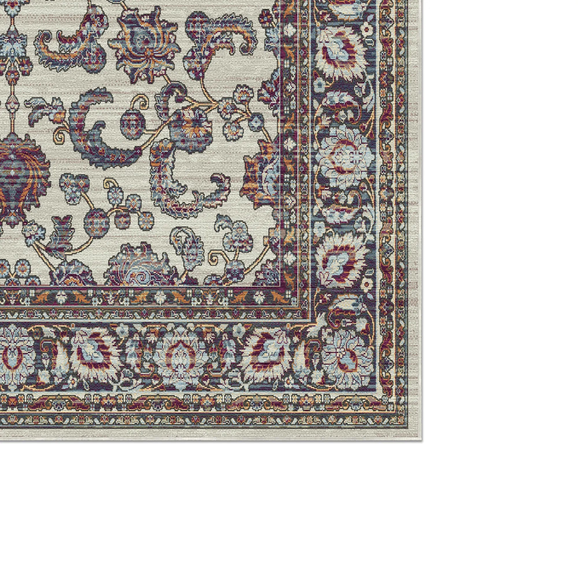 Royal Vine Elfenbein Blumen-Teppich