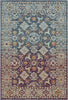 Geometrischer Stammes Teppich Caspian Dusk 