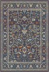 Imperial Vine Indigo Palast-Teppich Indigo