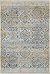 Vintage Neutraler Serapi Gitter Teppich Beige