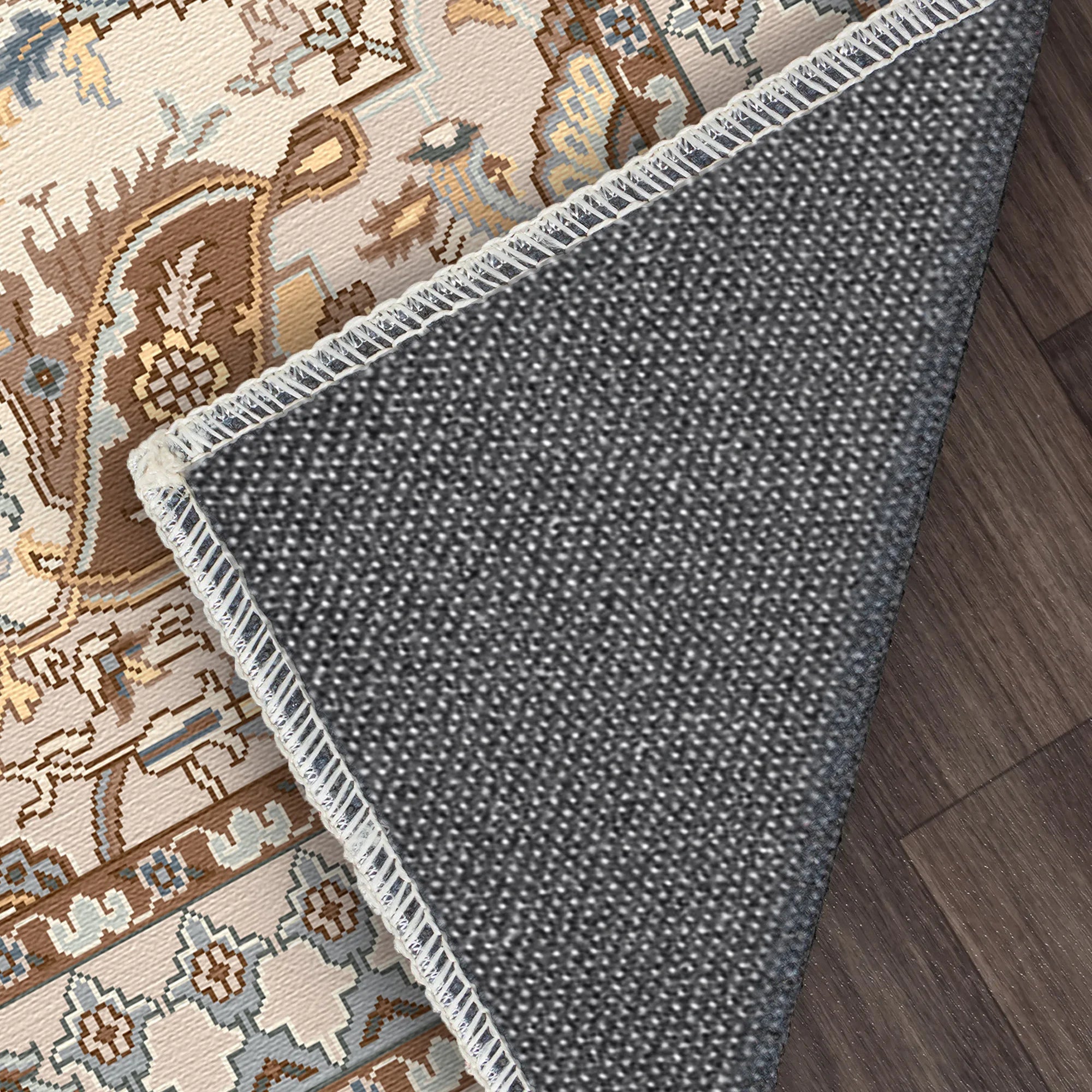 Thalia Creme Palmetten Klassischer Teppich