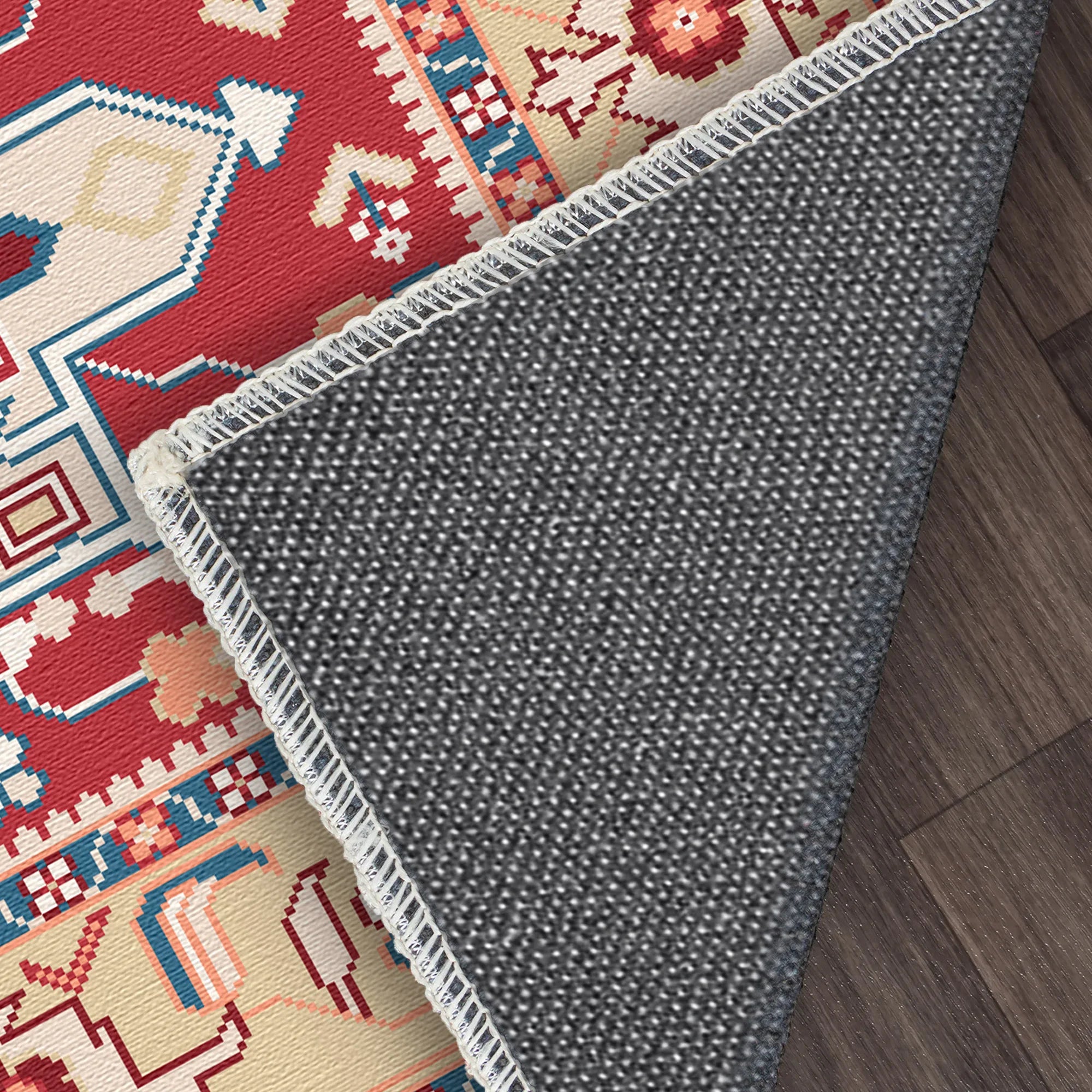 Azure Tribal Medaillon Teppich von Nereus