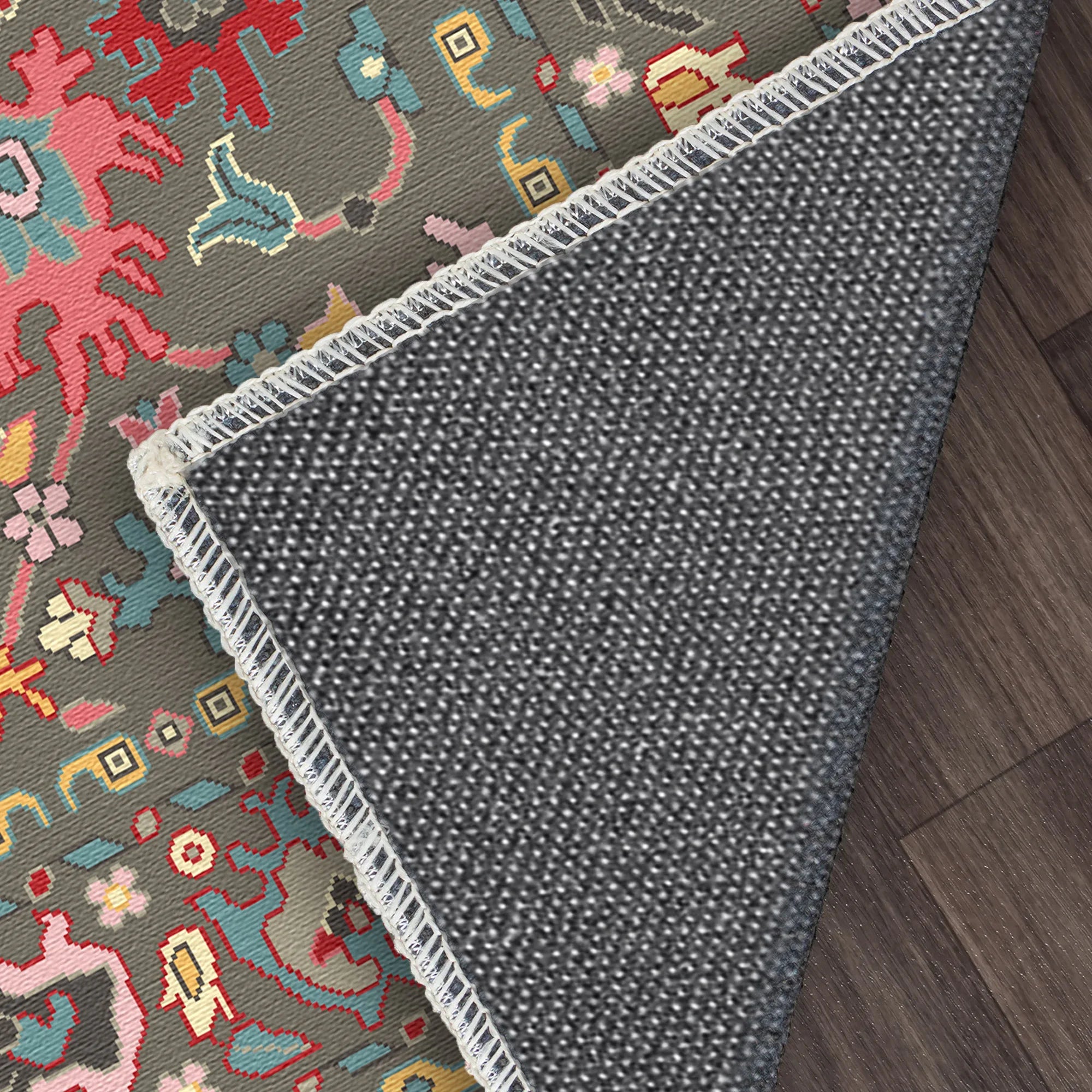 Zora Olive Fusion Stammes-Teppich