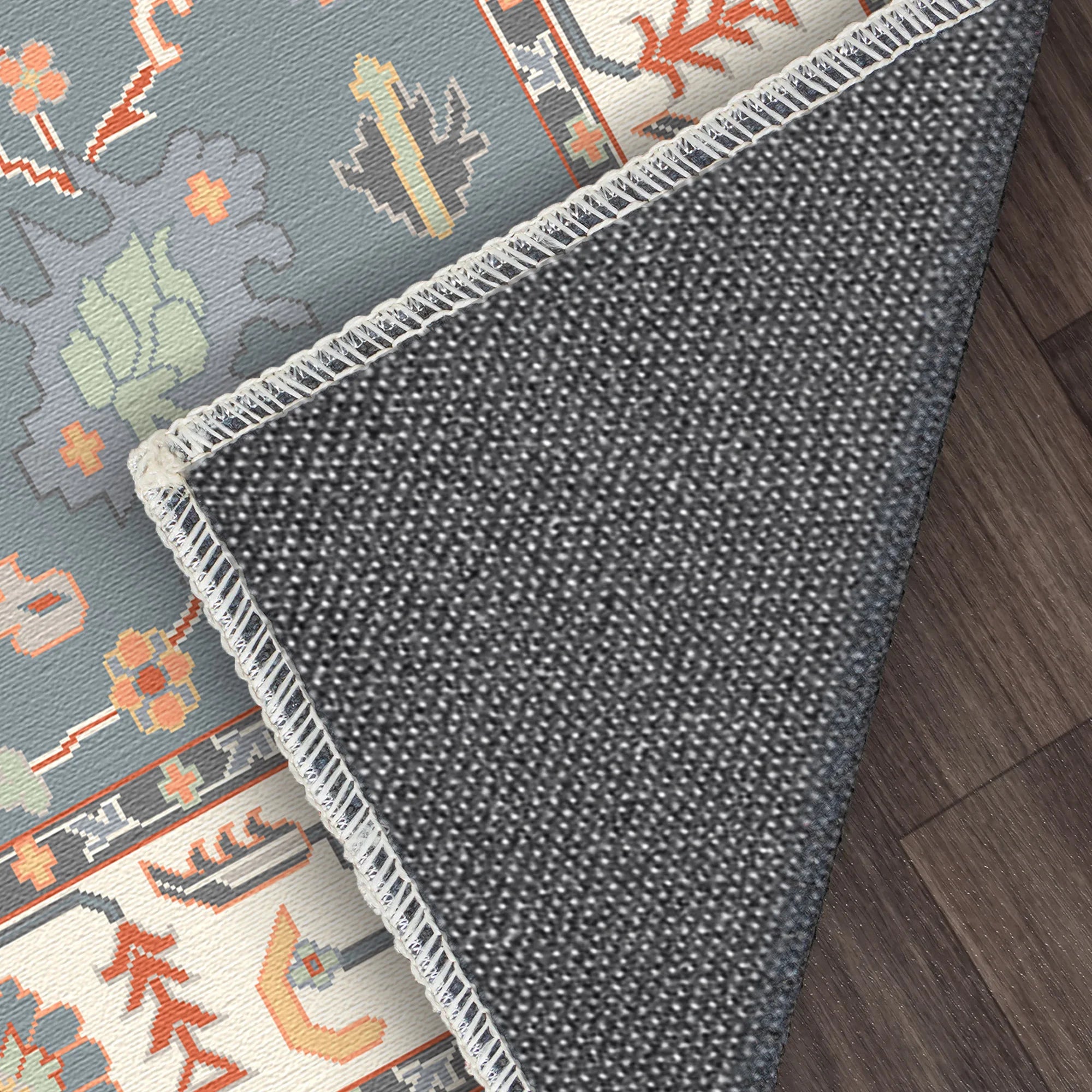 Kora Ocean Mirage Stammes Teppich