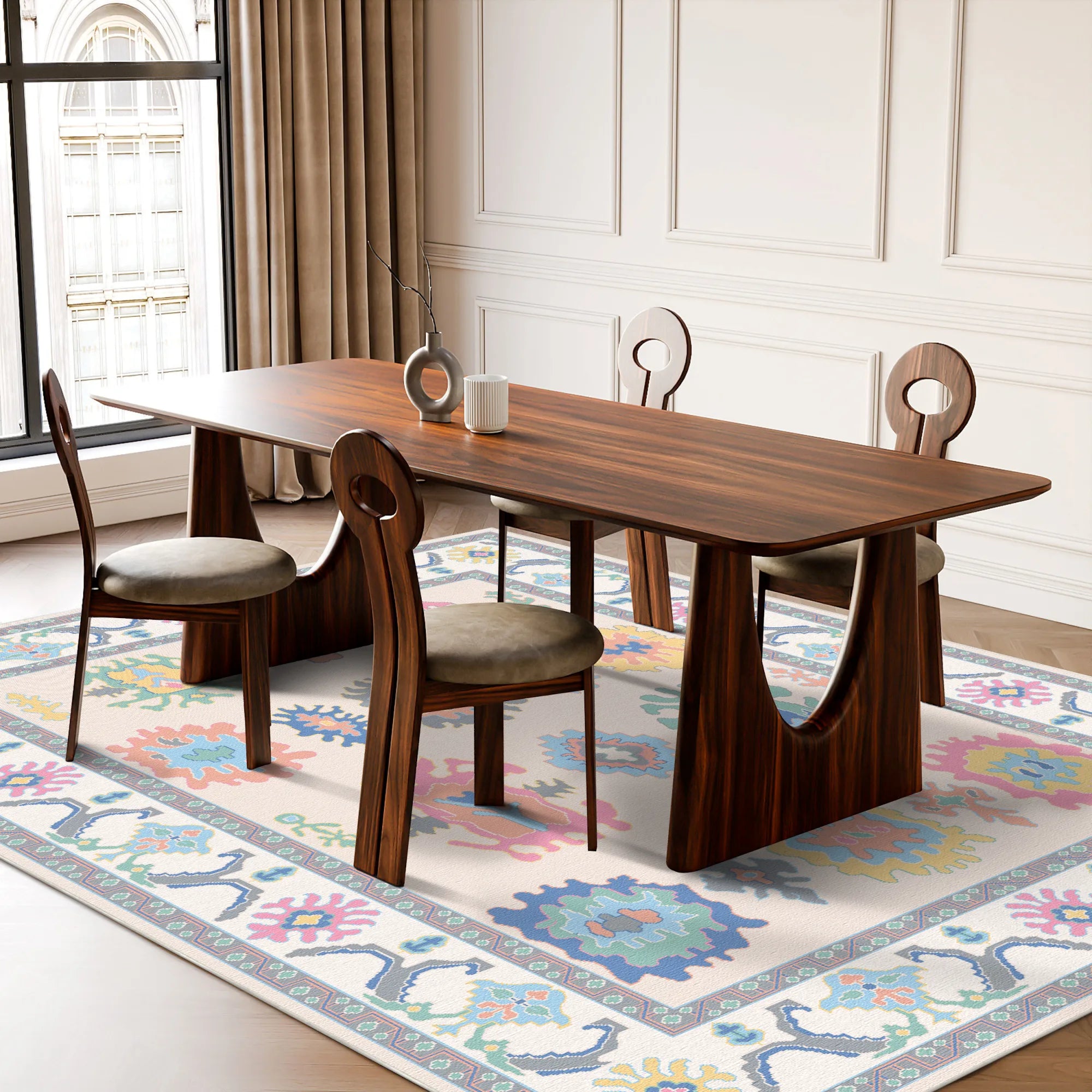 Lumina Candy Pastel Tribal Teppich