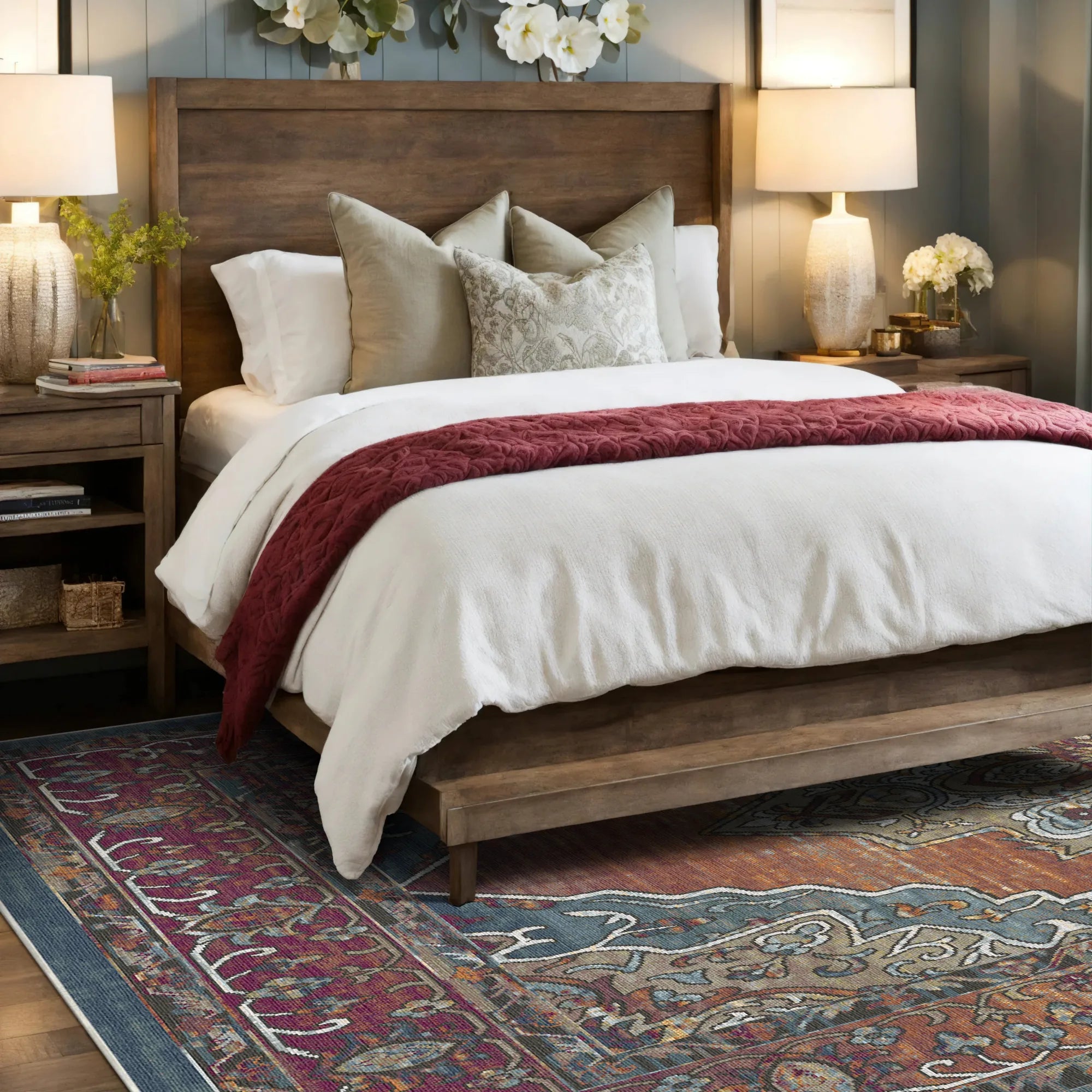 Amber Soul Medallion Heritage Teppich