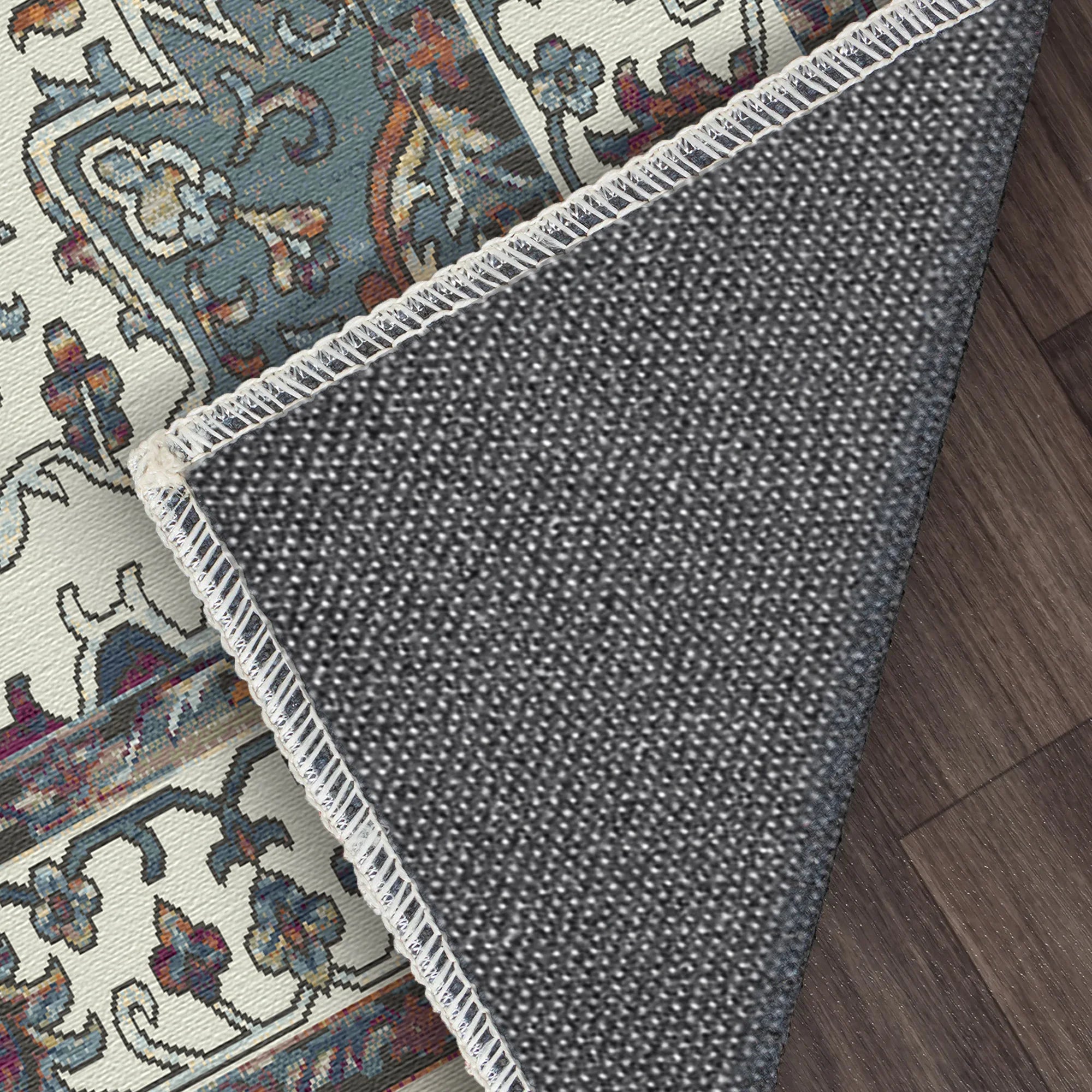 Silver Oasis Medallion Heritage Teppich