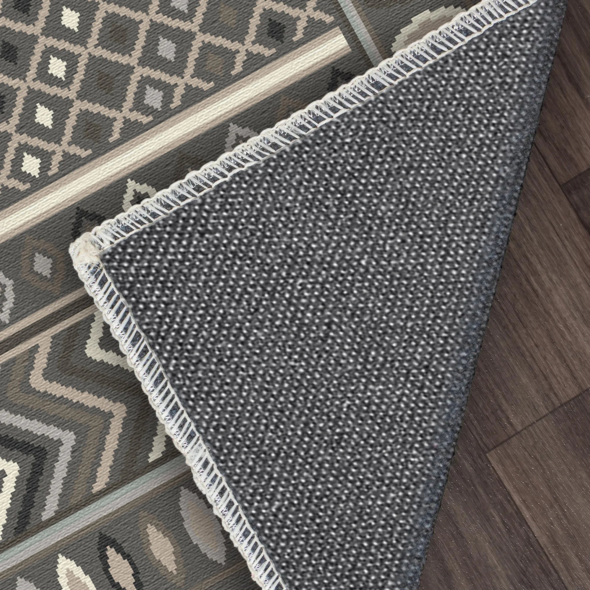 Waschbarer Teppich mit Geometrischem Muster Shadow Tribe