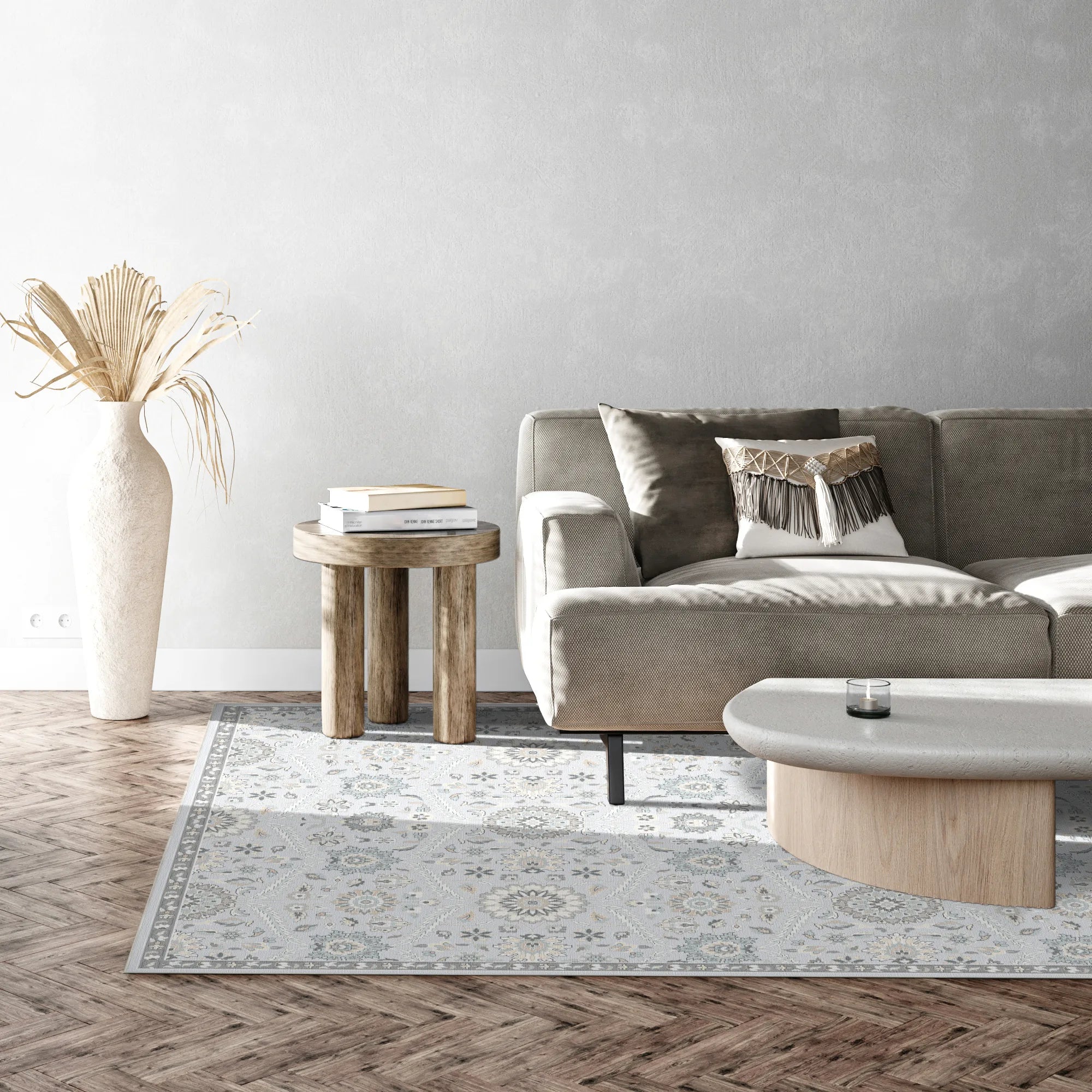 Mira Icy Garden Medaillon Teppich