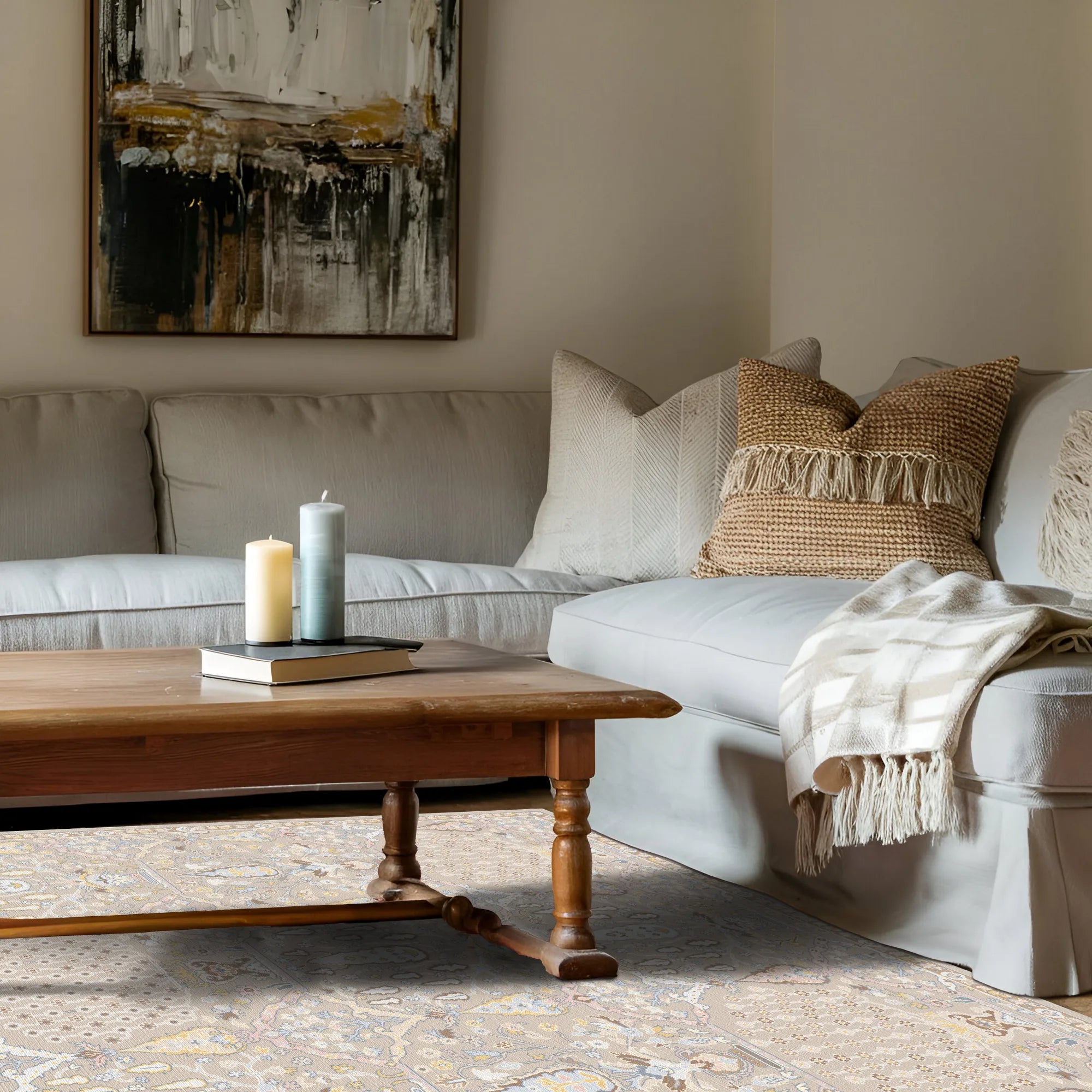 Alya Pearl Bouquet Übergangsteppich