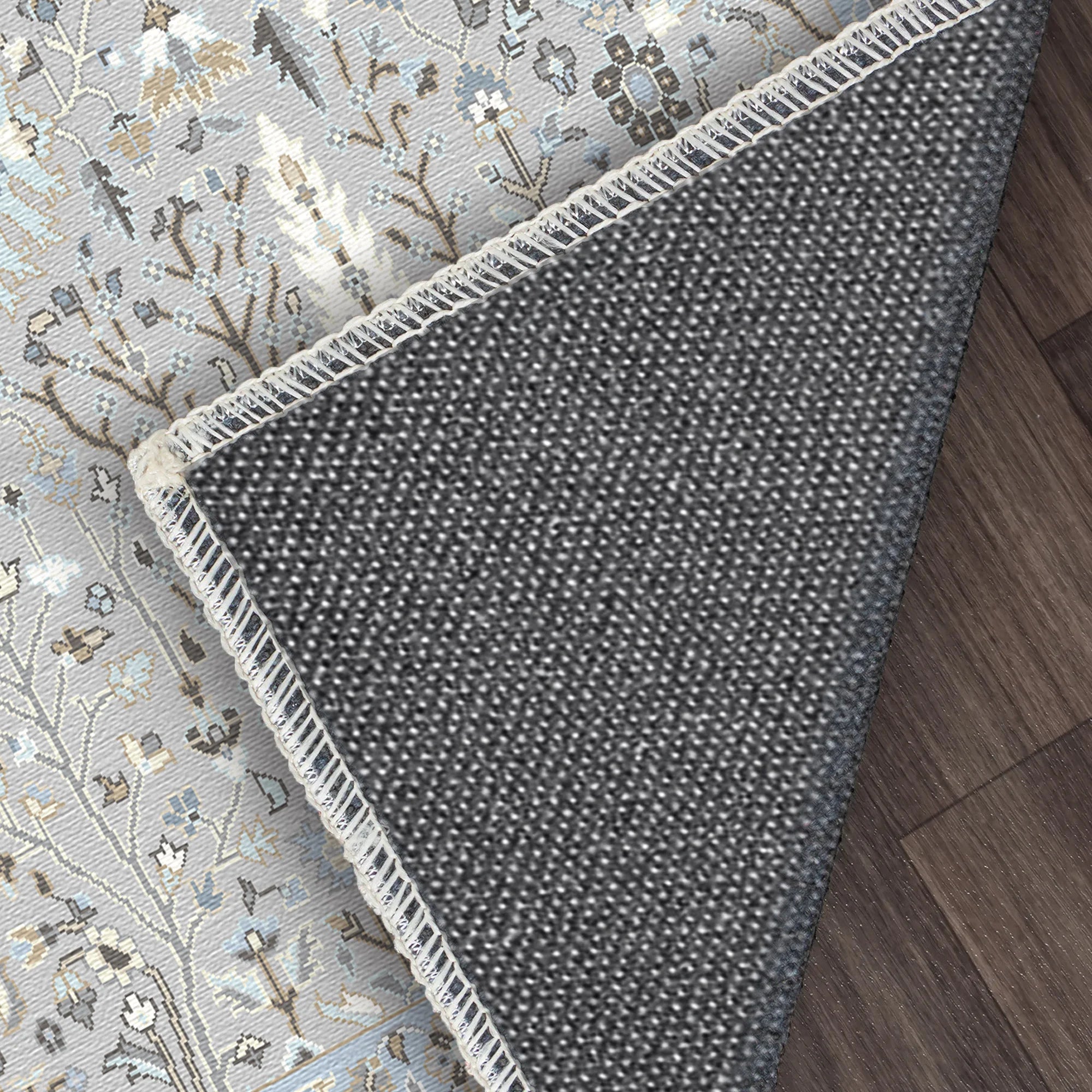 Nora Silver Arbor Floral Teppich