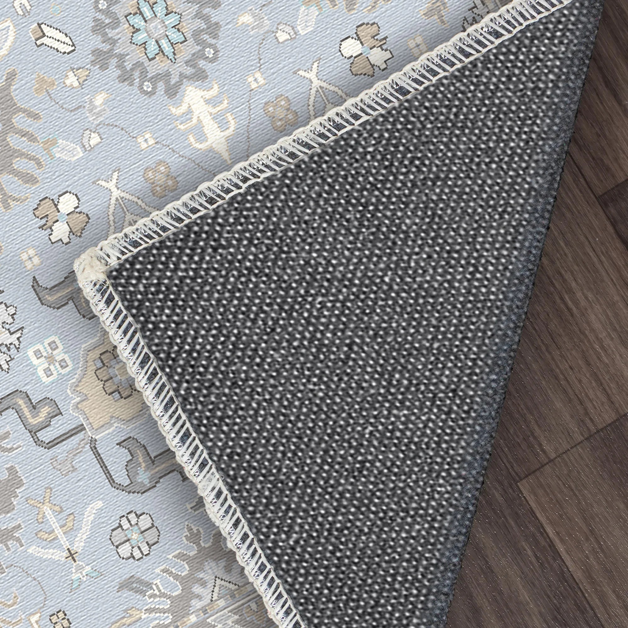 Waschbarer Teppich Iris Azure Oasis