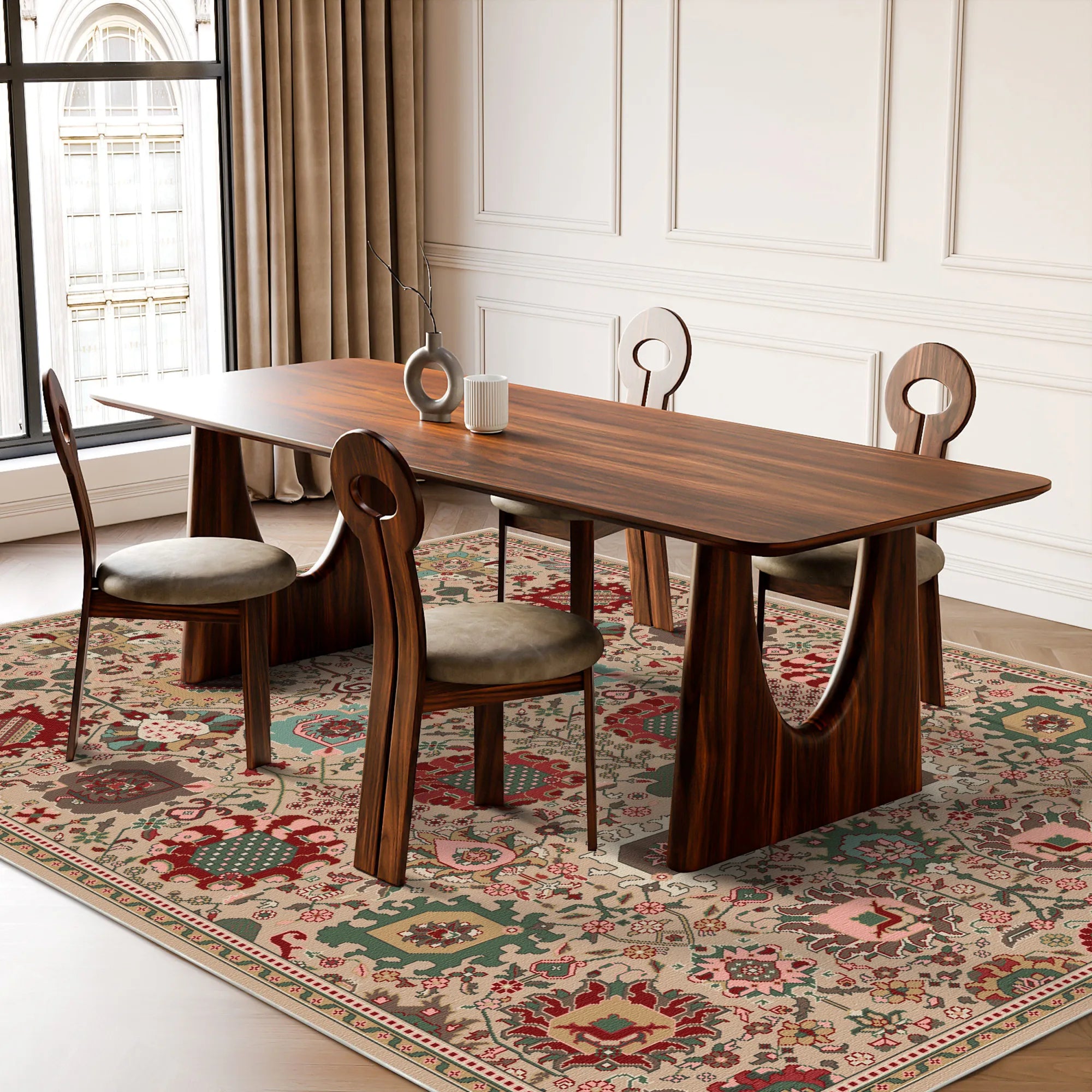 Hera Sage Erbstück Botanischer Teppich