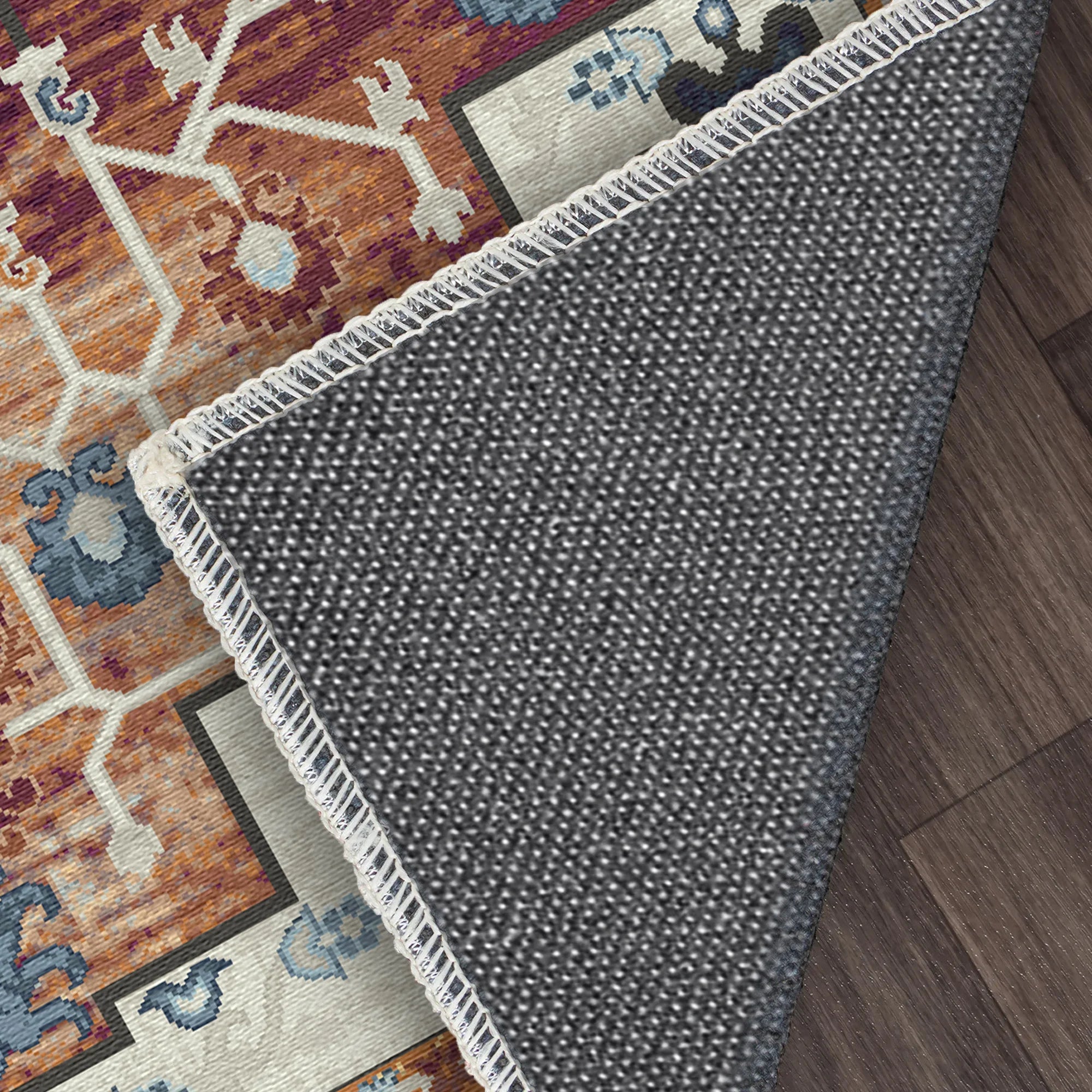 Rowan Rost Emblem Medaillon Teppich
