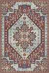 Freya Backstein Emblem Medaillon Teppich Rot