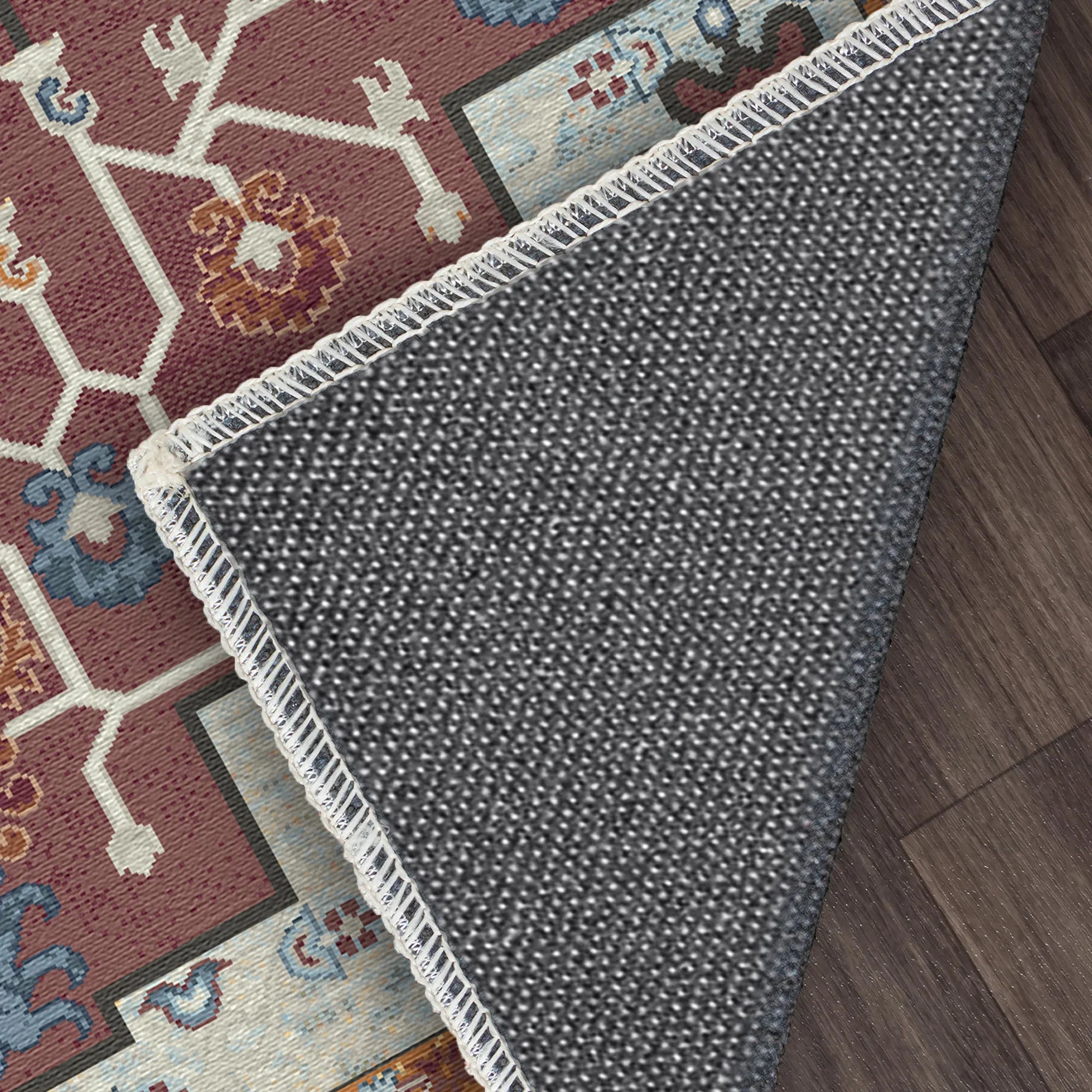 Freya Brick Emblem Medaillon Teppich