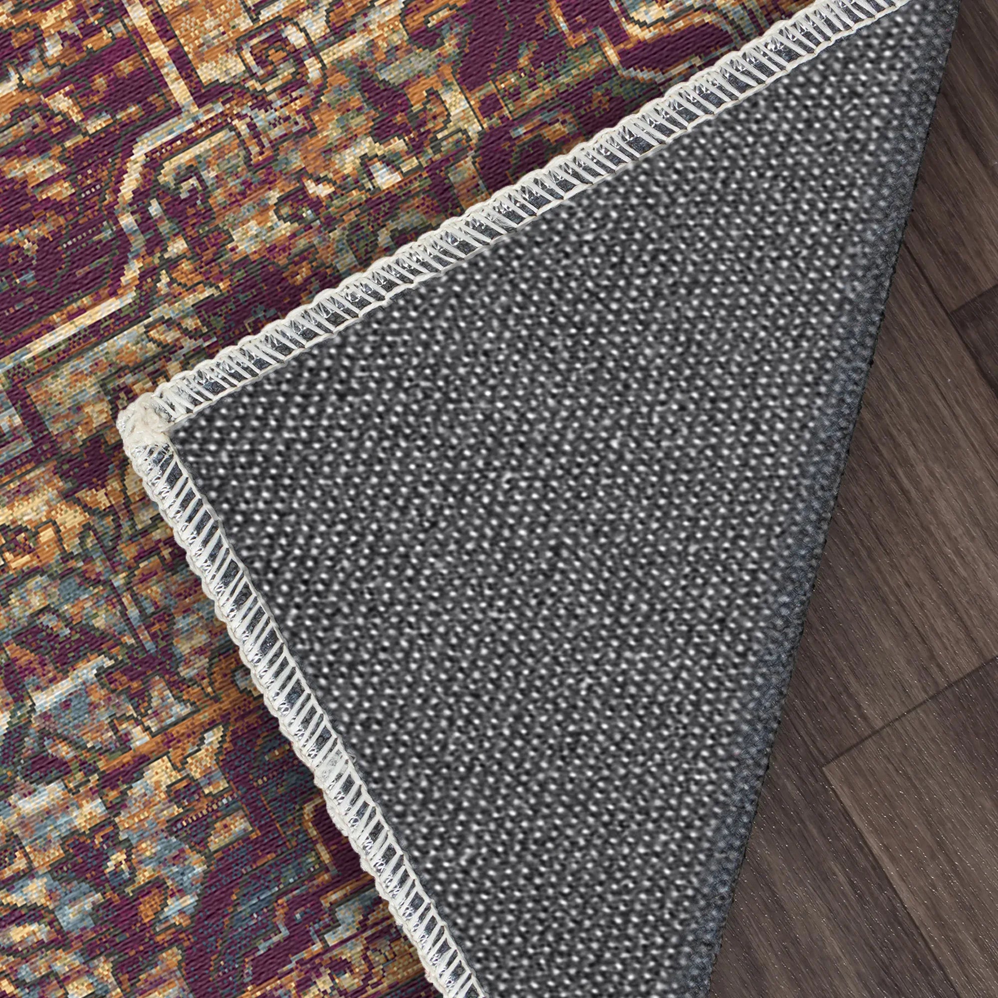 Lyra Plum Mirage Medaillon Teppich