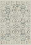 Lumina Grau Creme Geometrischer Teppich Creme