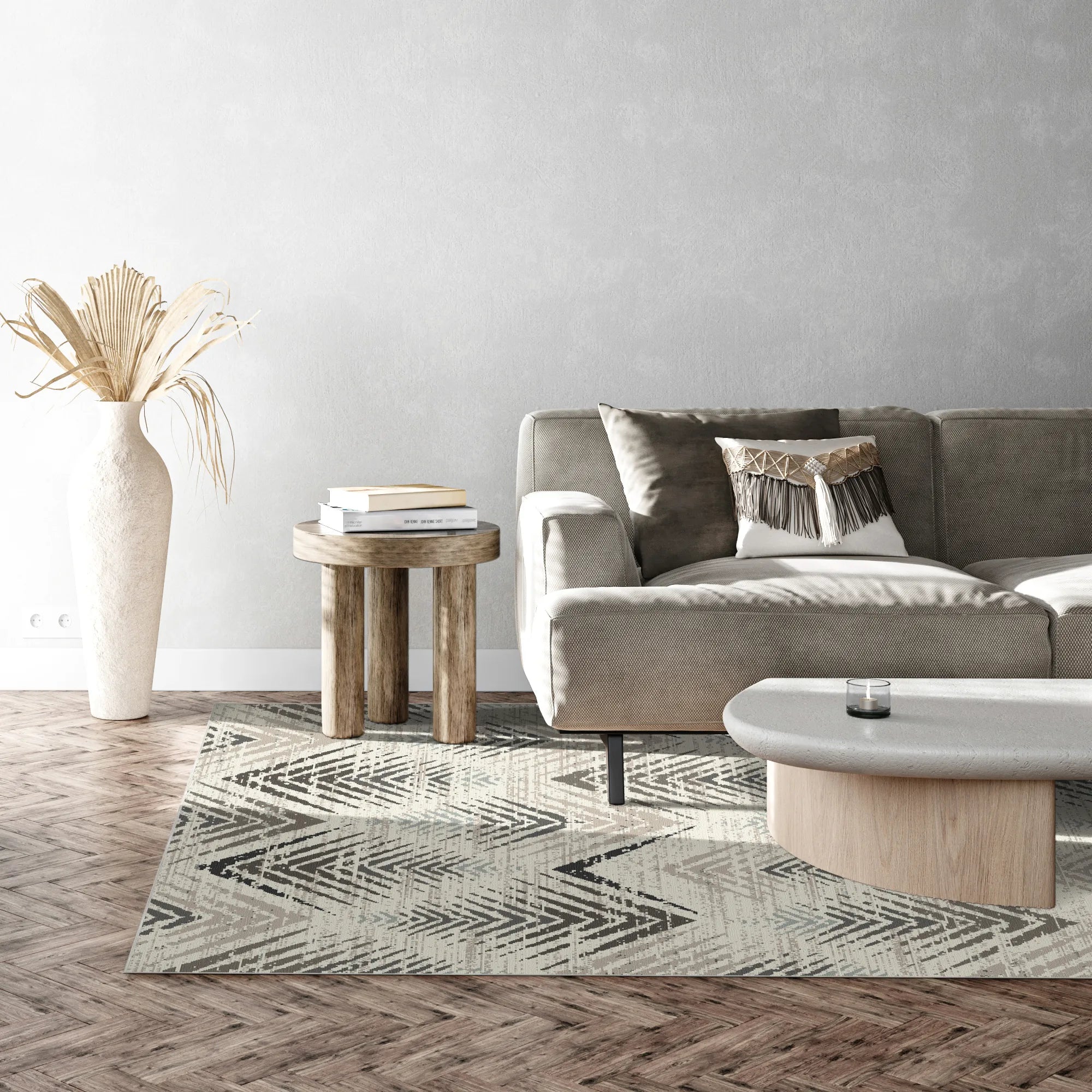 Waschbarer Teppich Alpine Drift