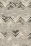 Waschbarer Teppich Tundra Echo im Used-Look Taupe