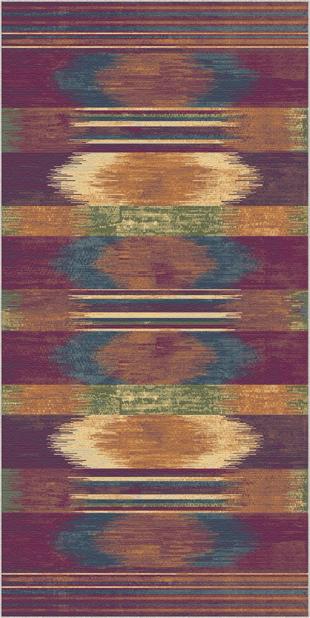 Primal Ocker Horizont Teppich