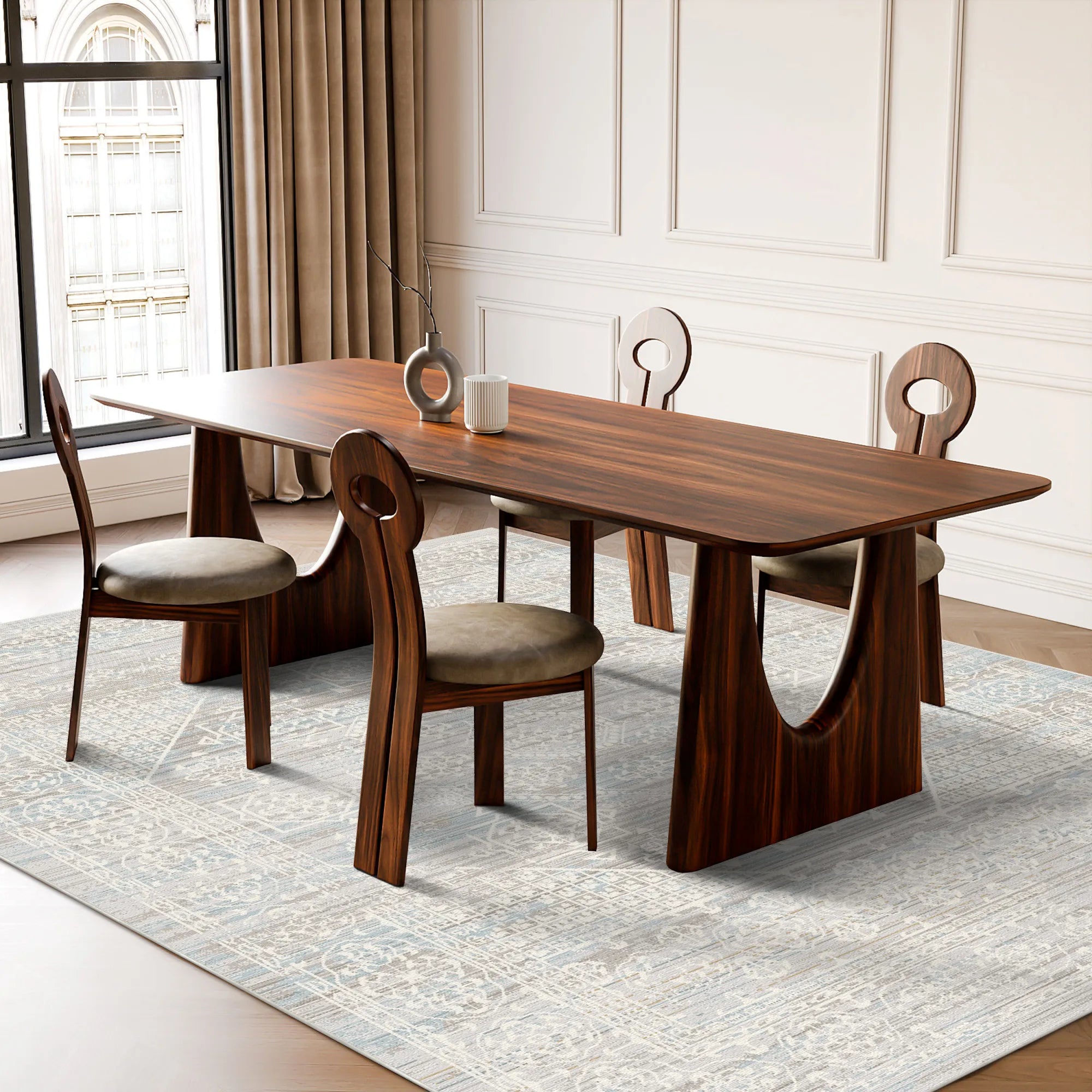 Stellar Frost Geometrischer Teppich