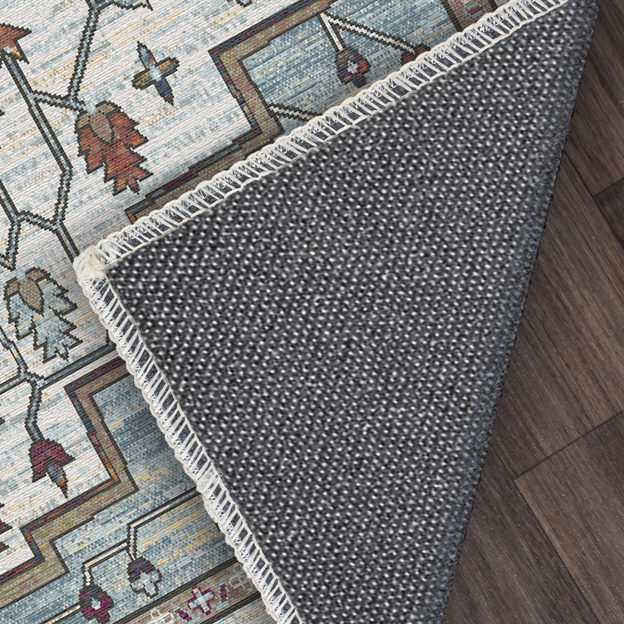 Elysischer Schiefer Kompass Teppich