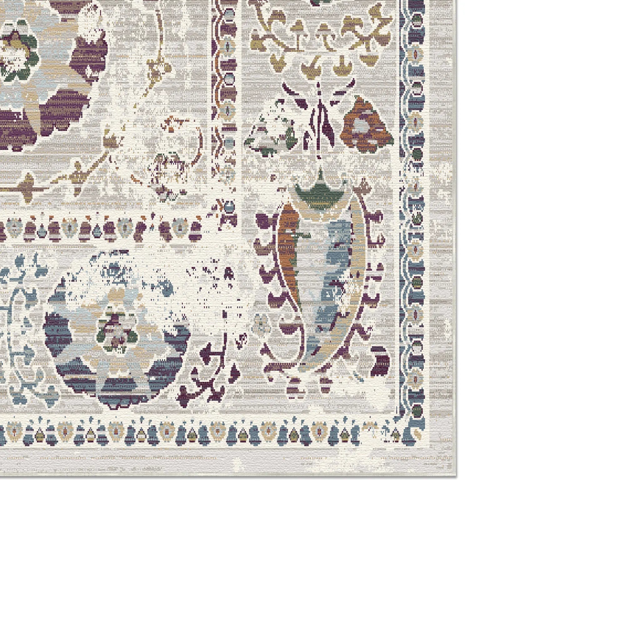 Ätherischer Flora Versteppich