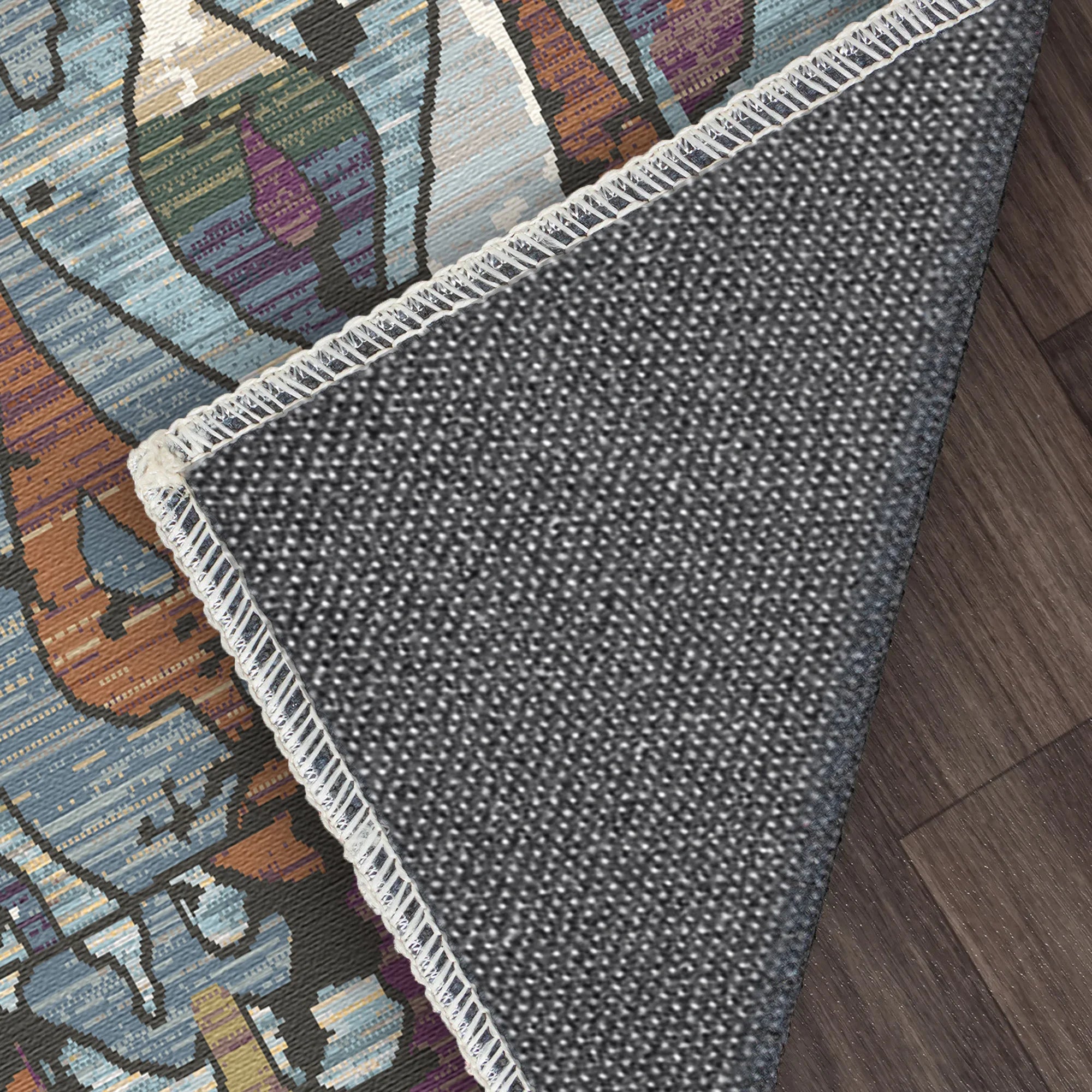 Chromatic Dusk Ogee Teppich