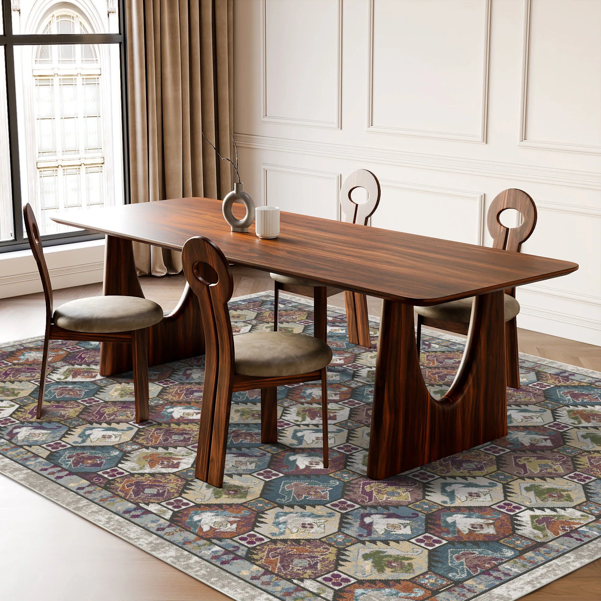 Arkaner Juwelenteppich Tessera