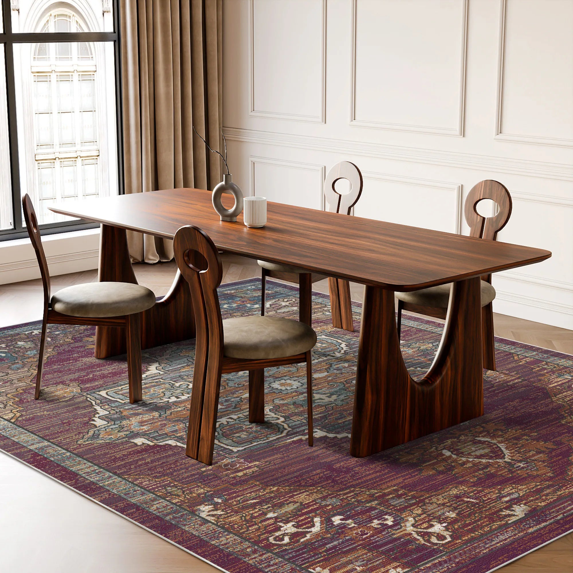 Majestic Plum Zenith Teppich