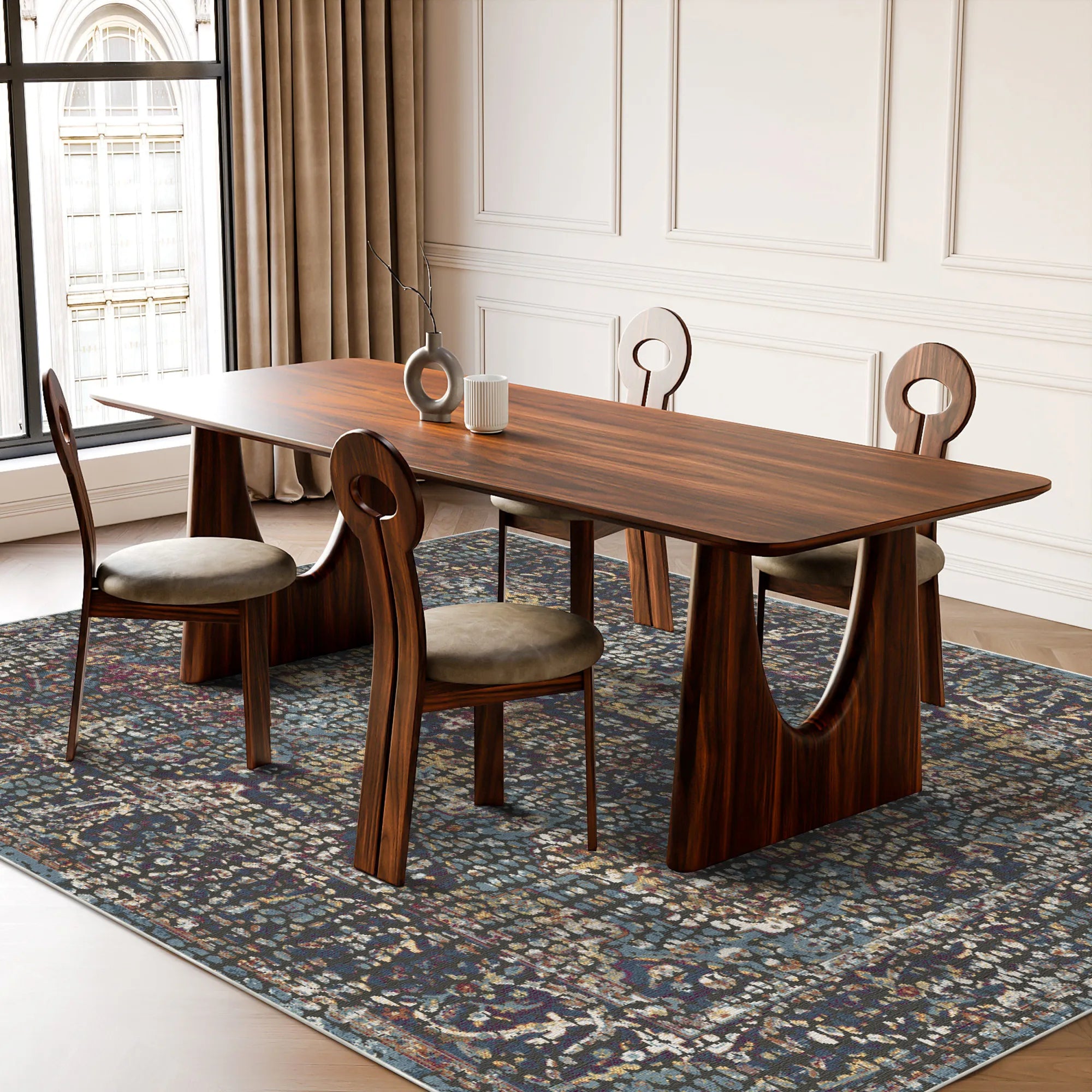 Nebel Pointillist Reliktteppich