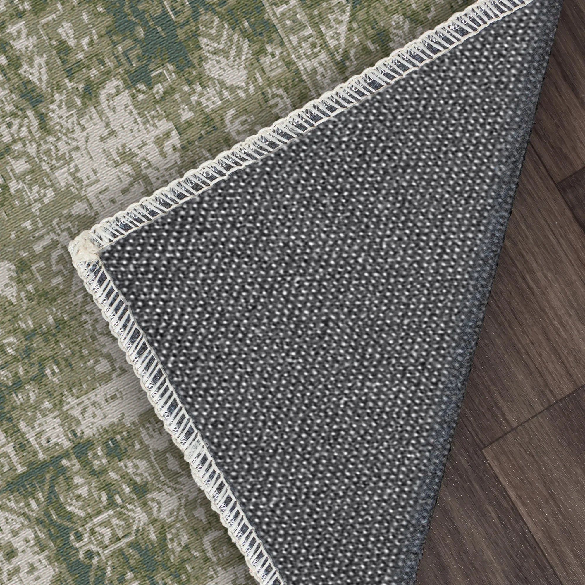 Geometrischer Teppich Moosiges Refugium